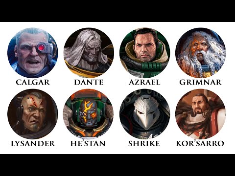 Who Are the Chapter Masters? | Loyalist Space Marine Lore Warhammer 40K