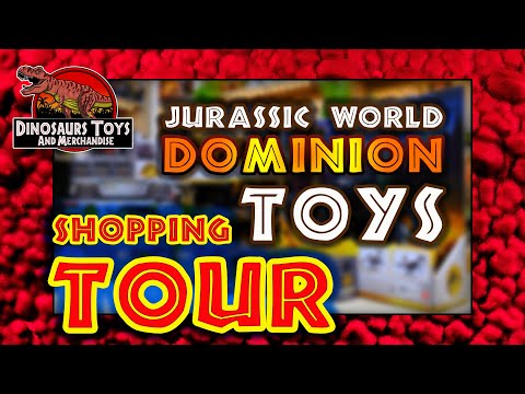 Auf der Suche nach den neuen Figuren! SHOPPING TOUR Jurassic World Dominion Toys HAUL 2022