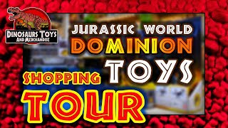 Auf der Suche nach den neuen Figuren! SHOPPING TOUR Jurassic World Dominion Toys HAUL 2022