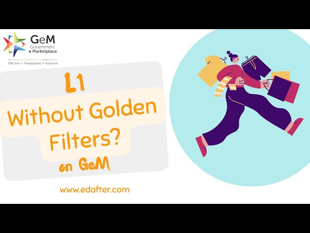 L1 on GeM (Government e-Marketplace)