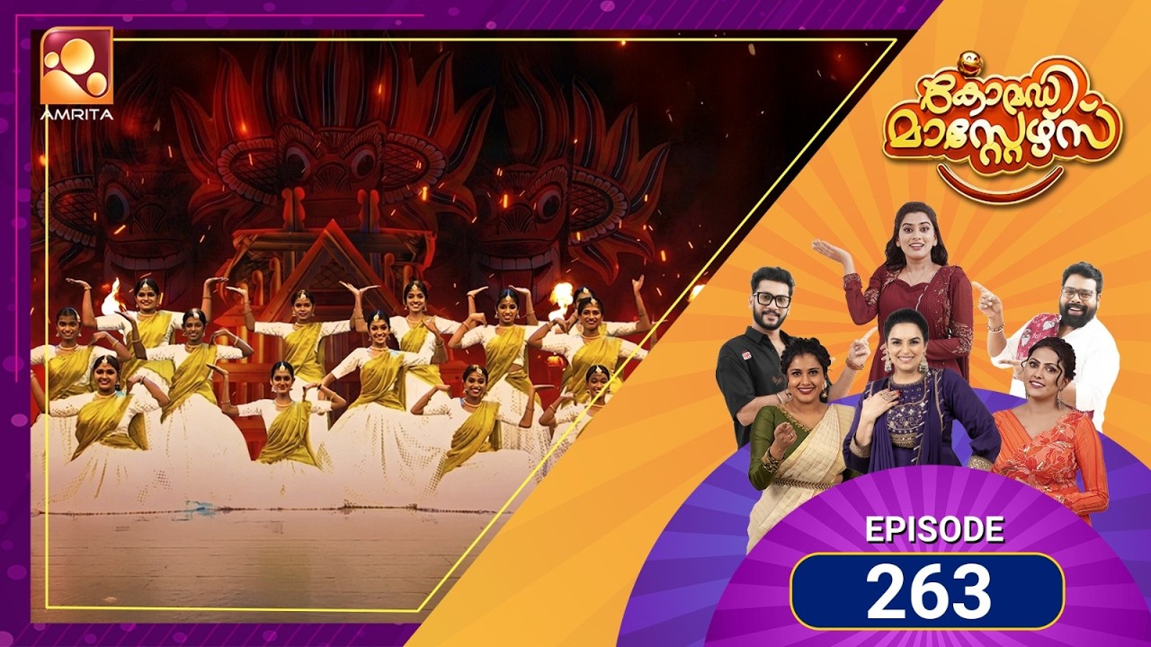 263 Episodes of Laughter! 😂 Comedy Masters Keeps the Fun Rolling | Comedy Masters | Amrita TV