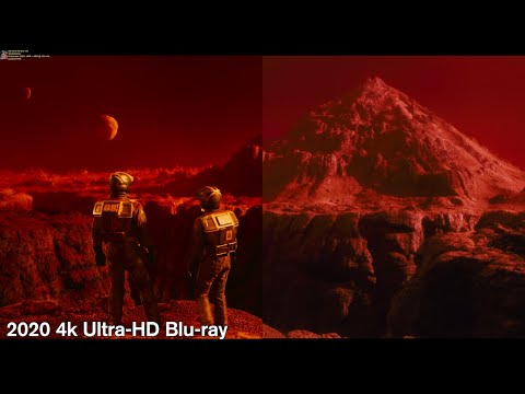 Total Recall (1990) - 4k/Blu-ray Comparison