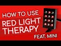 How to Use Red Light Therapy At Home - Mini Portable Device Setup Guide