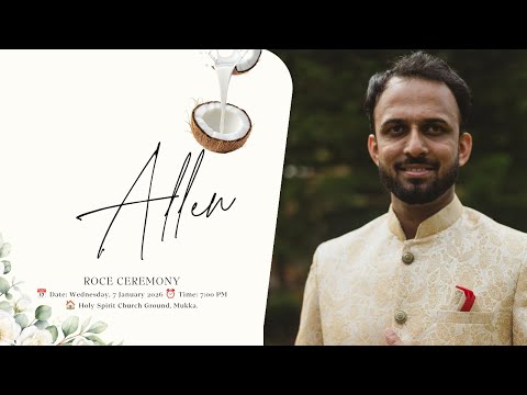 ALLEN`S || ROCE CEREMONY || LIVE STREAMING || 07 JAN 2026