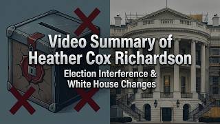 HCR Video Summary: Trump's Election Interference & White House Changes (July 10, 2026)