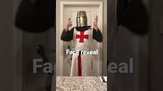 Face reveal #cosplay #cosplayer #cosplaying #deusvult #crusaders #cosplayers #facereveal #powerwolf