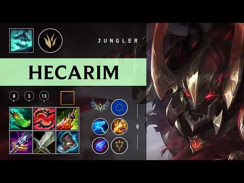 Hecarim Jungle vs Shaco - EUW Challenger Patch 26.03