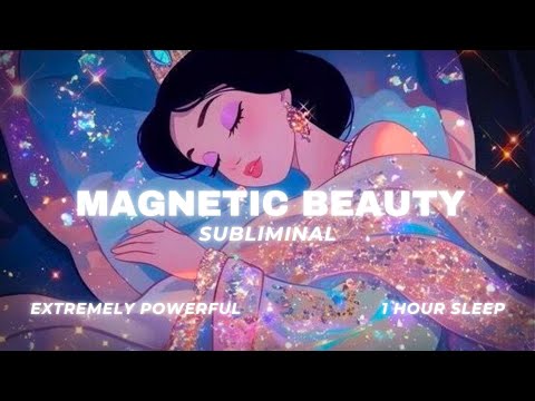 MAGNETIC BEAUTY - Attract Romance, Luxury & Obsession (1 Hour Subliminal, 528Hz + 639Hz + 4Hz Theta)
