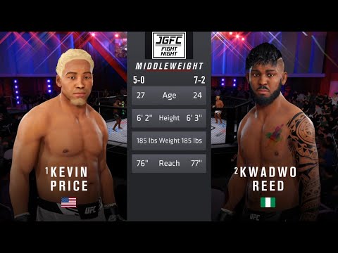 Kevin Price vs. Kwadwo Reed | JGFC Fight Night