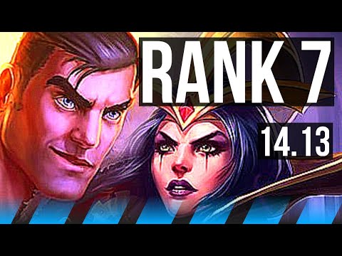 JAYCE vs LEBLANC (MID) | Rank 7, 8/1/4, Legendary | JP Challenger | 14.13