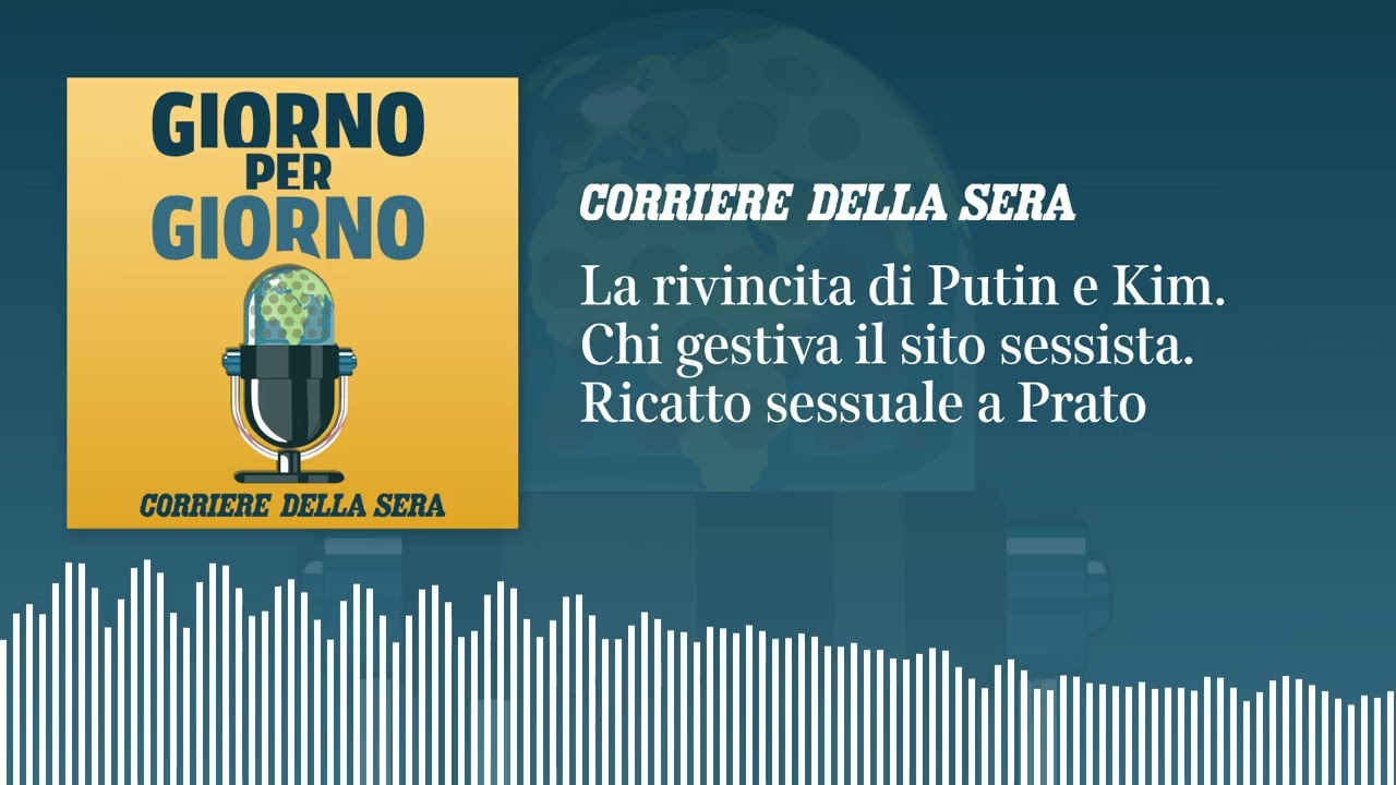 La rivincita di Putin e Kim. Chi gestiva il sito sessista. Ricatto sessuale a Prato