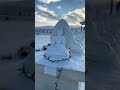 Garden of One Thousand Buddhas in Montana USA 🇺🇸 #buddha #temple #snow #usa  #montana