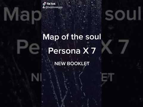 BTS Map Of The Soul Perspna X 7 New Booklet Teaser   TXQ Store