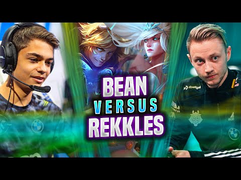 KC REKKLES vs FNC BEAN! - KC Rekkles Plays Janna Bot vs Yuumi! | Season 2022