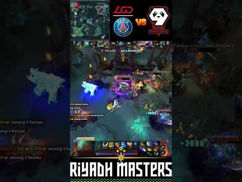 PSG.LGD vs 9Pandas 🔥| Riyadh Masters 2023 🕌 #dota2 #shorts