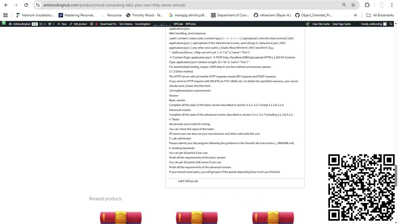 Cloud Computing Lab 2- Your Own HTTP Server Solved