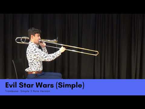 Evil Star Wars (Simple)- Trombone