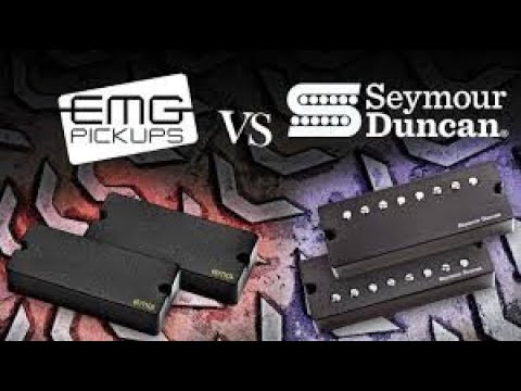 EMG VS Seymour Duncan Blackout