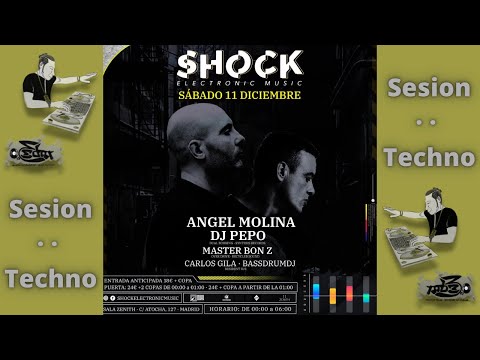 Master Bon Z | Shock Electronic Music •11/12/2021• TECHNO BUNKER