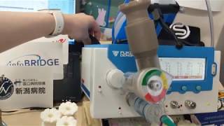 ?-VENTスペック計測 プレテスト （極小テスト肺）/　Specification test of ?-VENT (mini test lung)