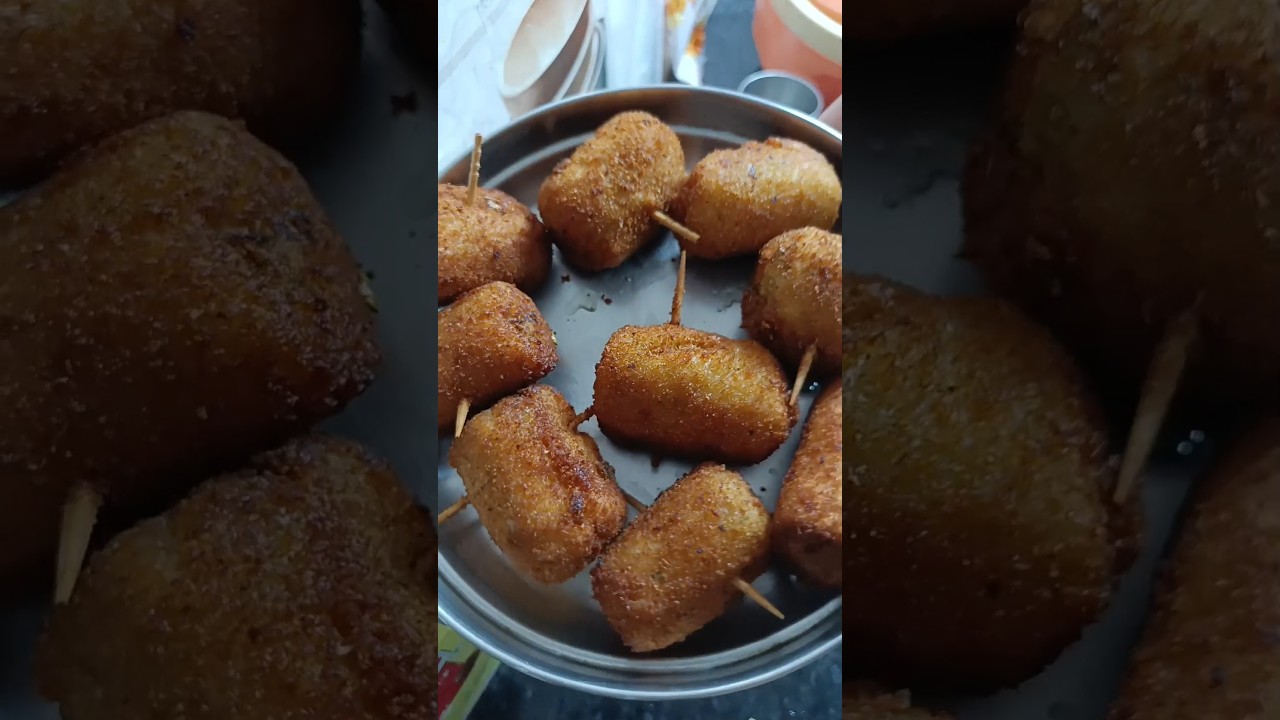 crispy bread cutlet recipe #cooking #recipe #shorts