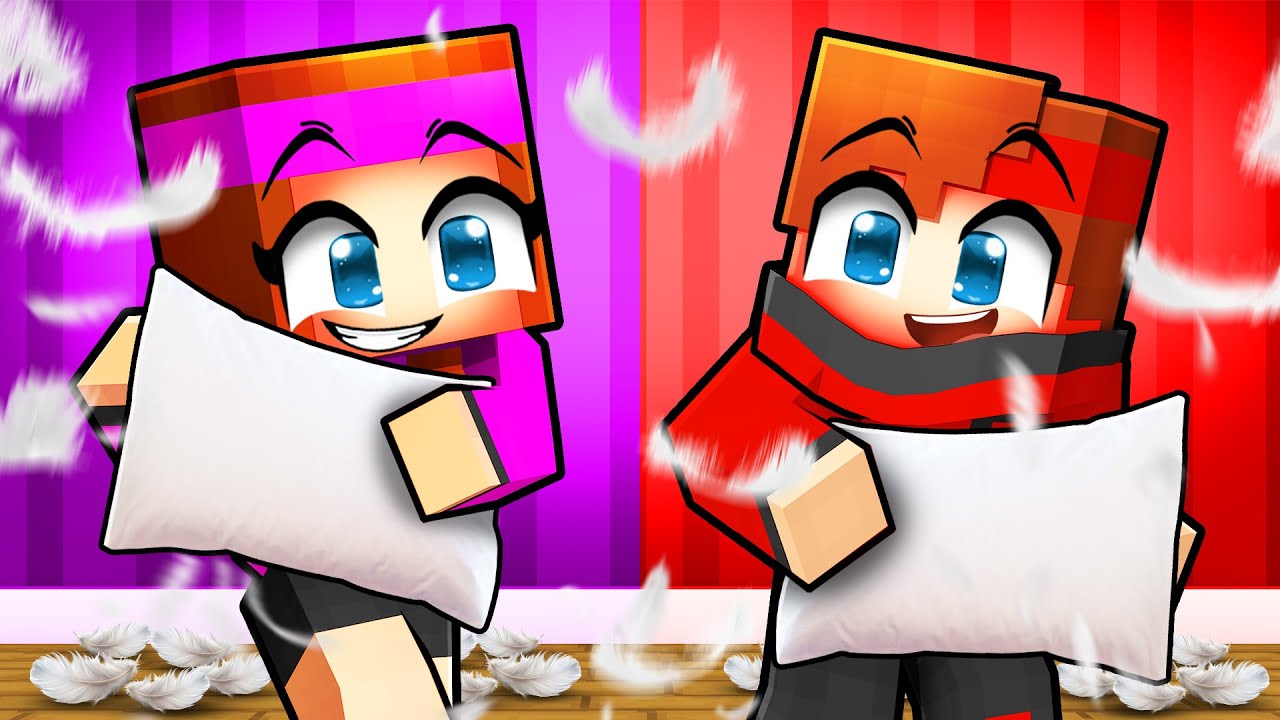 La Soirée PYJAMA de Anna et Talcado sur Minecraft !