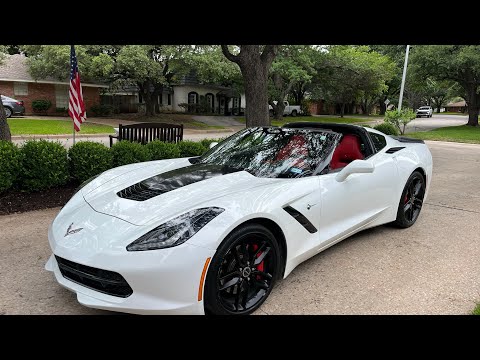 2014 C7 Corvette Stingray Z51 ColdStart WalkAround Cruise BurnOuts 160mph!!
