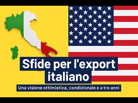 Tre anni per compensare sul piano globale il gap di export verso gli Usa