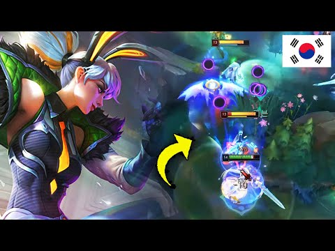 Best Riven in NA plays Anima Riven in Korea and completely smurfs on the enemy team