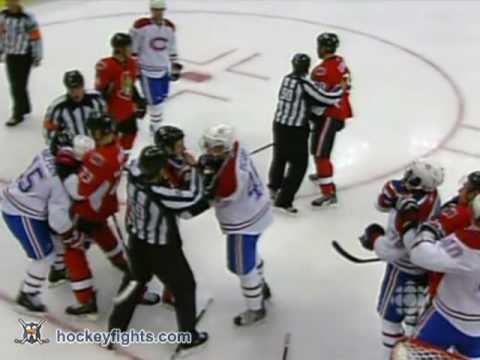 Jeff Halpern vs Jarkko Ruutu Oct 23, 2010