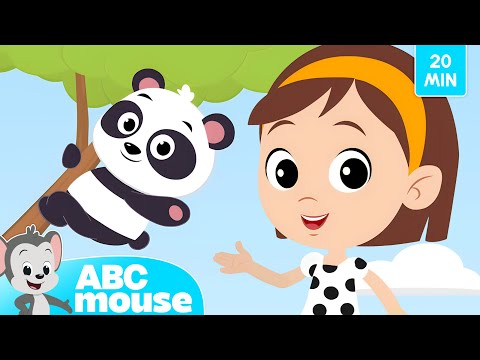 Let’s Visit the Zoo! 🦁🐘 | Animal Songs for Kids | ABCmouse 20-Minute Compilation 🎵