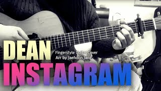 [TAB악보] DEAN(딘) - instagram(인스타그램) / K-Pop 핑거스타일 기타 / iRig HD2