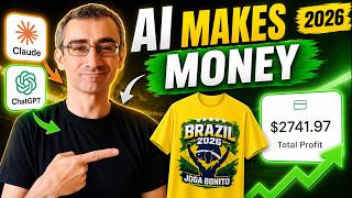 How I Use AI (Claude + ChatGPT) to Make Money with Print on Demand in 2026