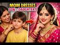 Mom Forced Her Son To Dress Like Girl On Holi Boy To Girl Story Mom Turned Her Son Into Daughter