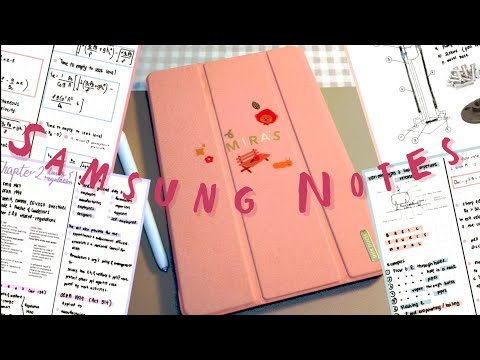 Samsung notes - guide and hacks in 10 minutes 📓🖋... in Samsung Tab S6 lite