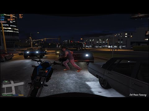 ARRUMEI BRIGA NO TRANSITO !!! GAMEPLAY GTA V