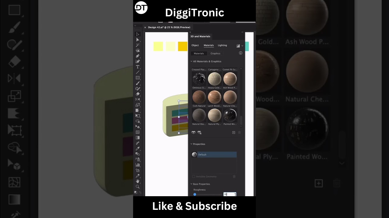 Design Delicious 3D Cakes in Adobe Illustrator!   #diggitronic