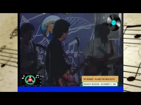 MY BONNIE LIES (The Ventures Cover) | RJ and the New Riots | Midnight Sessions (11/11/1990)