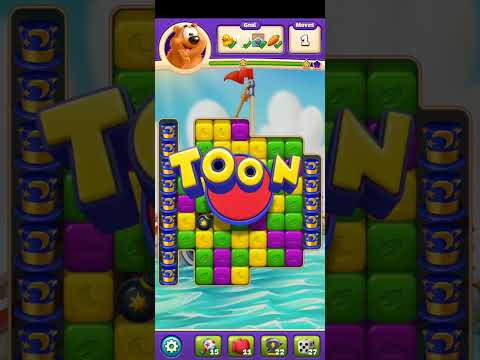 Toonblast Level 8236. Super Hard. No Boosters.