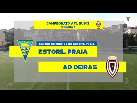Estoril Praia vs AD Oeiras | 7ª Jornada Distrital AFL Sub-13 2021-22