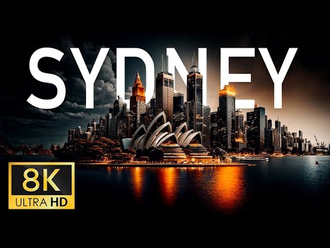 Sydney Australia 8K VIDEO Ultra HD - Cinematic Drone Video 120 FPS