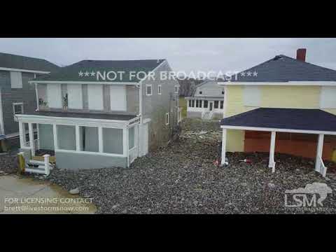 3-6-2018 Scituate, Ma Noreaster damage as residents prep for another storm
