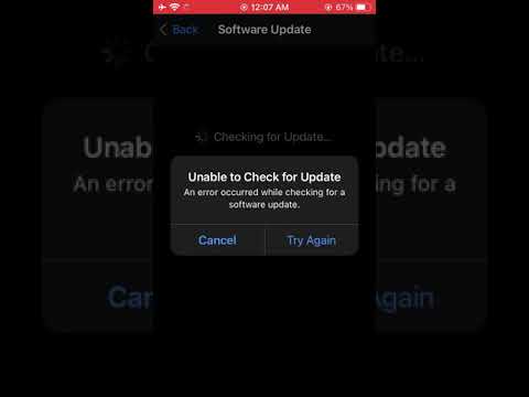 iOS 14 beta 5 error downloading