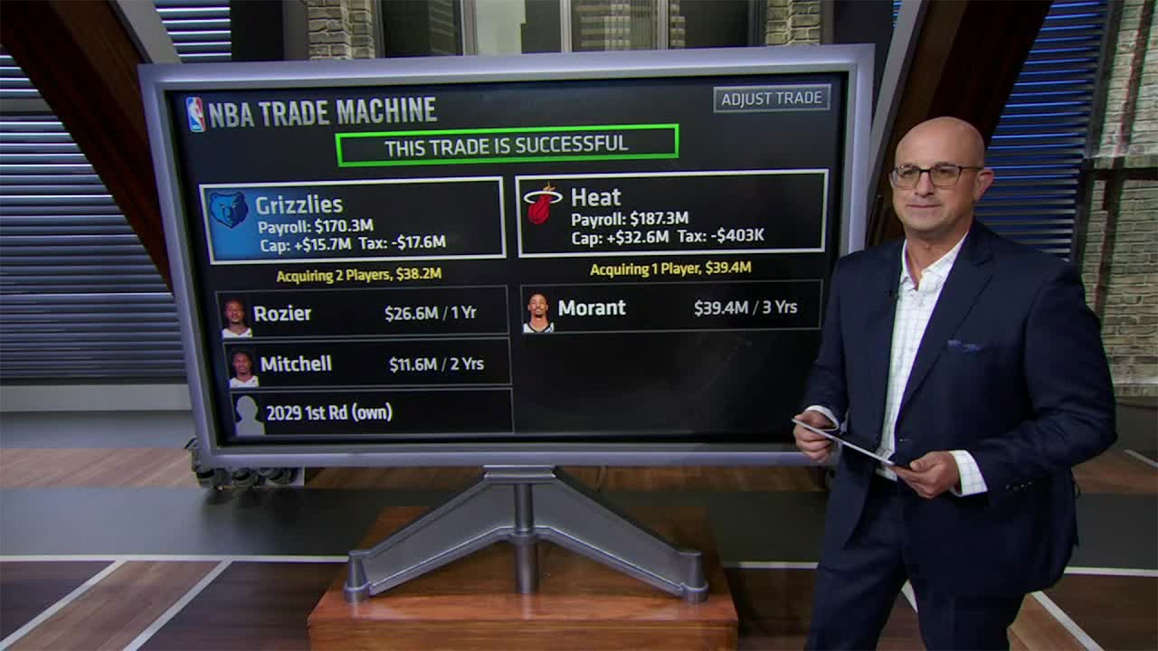 Bobby Marks' Ja Morant Trade Machine 🔁 Grizzlies working something up with the Heat? 🔥 | NBA Today