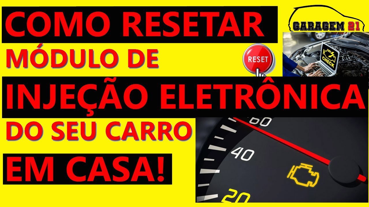 ✅ Como resetar módulo de injeção eletrônica do seu carro!