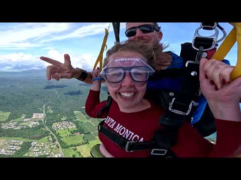First time skydiving in Mission Beach 26/01/23