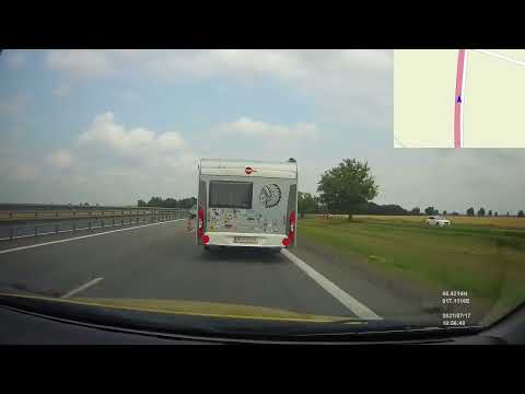 Czech Republic. Motorway D46, Vyškov-east — Olomouc-center, 2021, 4x