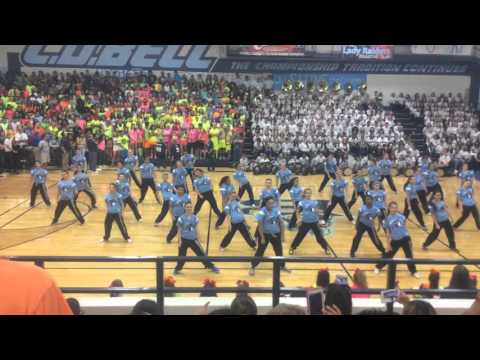 2015-2016 L.D.Bell Raiderettes Neon Day Pep Rally