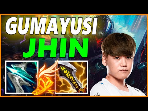 ⚡GUMAYUSI JHIN ADC GAMEPLAY⚡SEASON 12 LEAGUE OF LEGENDS