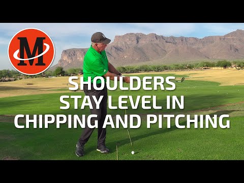 Ask Mike // Shoulders Stay Level In Pitching and Chipping